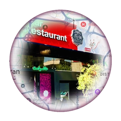 مسیریابی به چلوکبابی باختر تبریز، تهران سعادت آباد شعبه سالن سرو شرقی