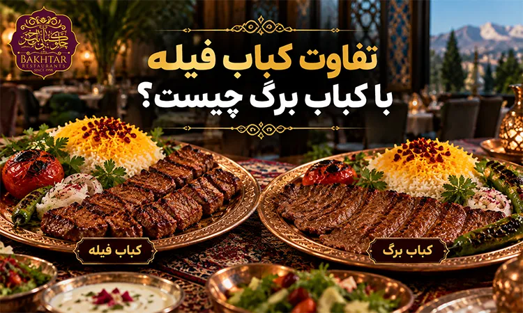 تفاوت کباب فیله با کباب برگ چیست؟